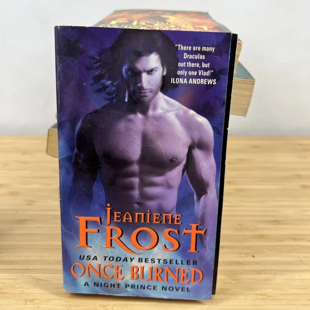 Jeaniene Frost 7 Book Lot Night Prince Night Huntress Vampire Paranormal PB